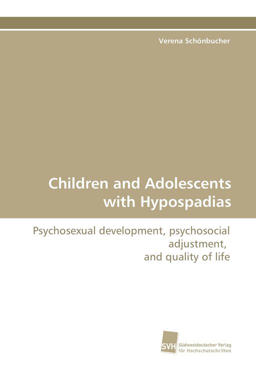 Produktbild: Children and Adolescents with Hypospadias