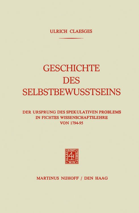 Produktbild: Geschichte des Selbstbewusstseins