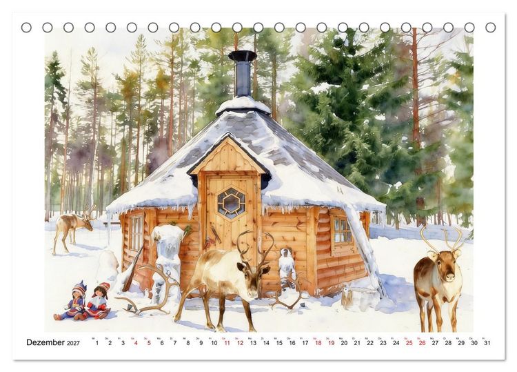 Produktbild: Schweden - Weites Land (Tischkalender 2027 DIN A5 quer), CALVENDO Monatskalender