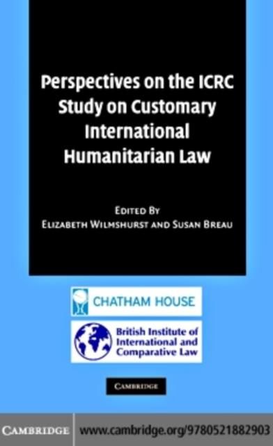 Produktbild: Perspectives on the ICRC Study on Customary International Humanitarian Law