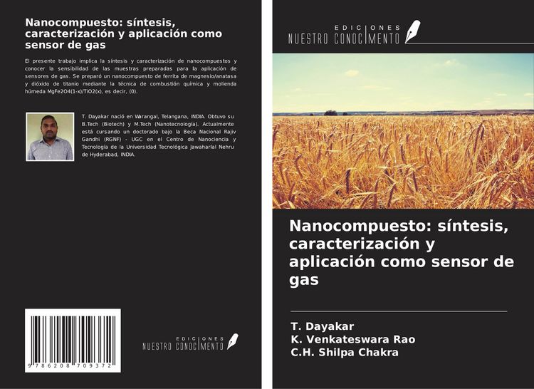 Produktbild: Nanocompuesto: s&iacute;ntesis, caracterizaci&oacute;n y aplicaci&oacute;n como sensor de gas