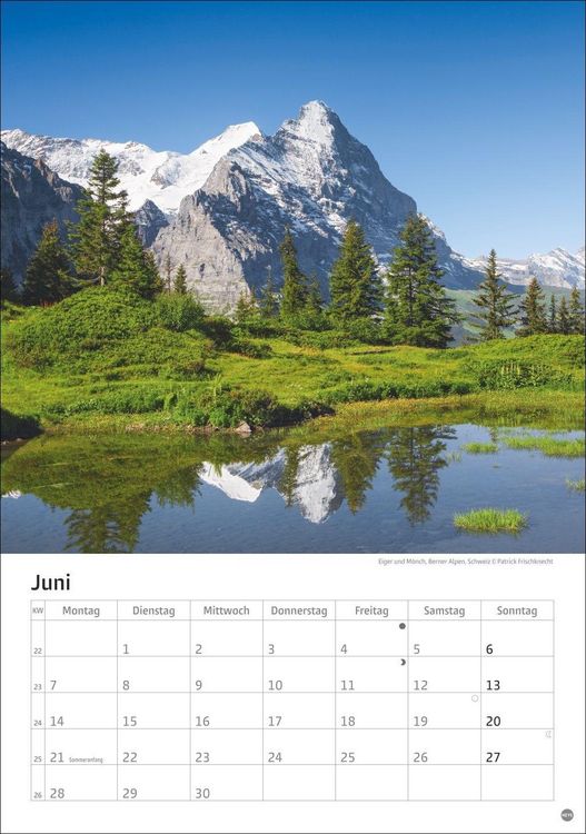 Produktbild: Alpen Kalender 2027