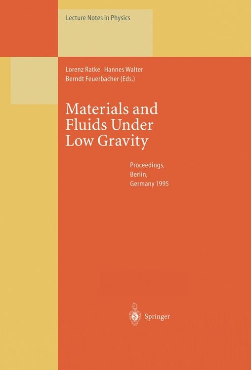 Produktbild: Materials and Fluids Under Low Gravity