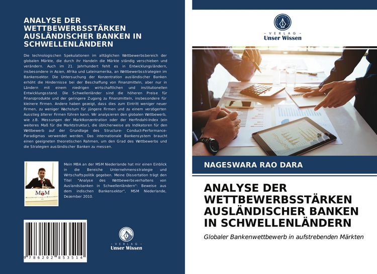 Produktbild: Analyse der Wettbewerbsst&auml;rken Ausl&auml;ndischer Banken in Schwellenl&auml;ndern