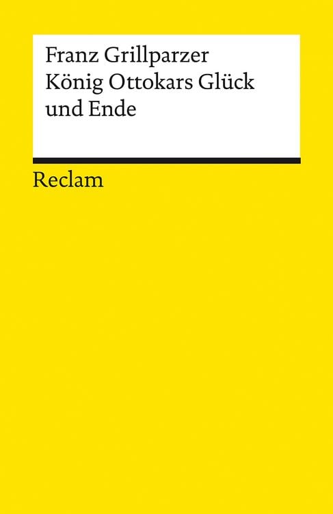 Produktbild: König Ottokars Glück und Ende