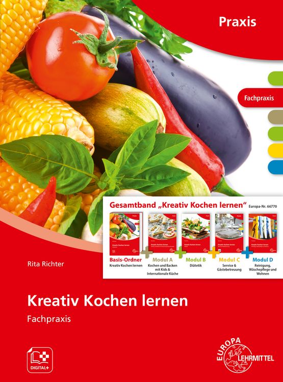 Produktbild: Kreativ Kochen lernen - Gesamtband