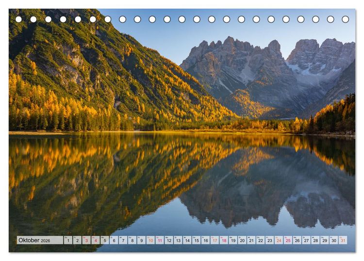 Produktbild: S&uuml;dtirol Impressionen (Tischkalender 2026 DIN A5 quer), CALVENDO Monatskalender