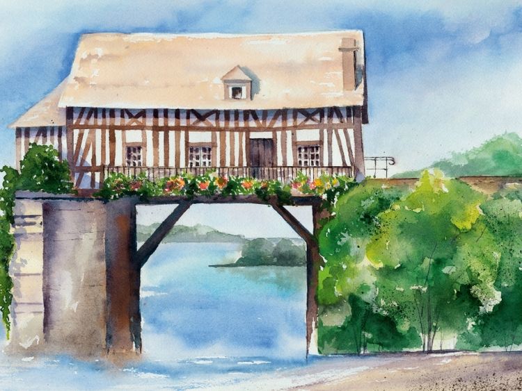 Produktbild: M&uuml;hle bei Vernon (Puzzle)