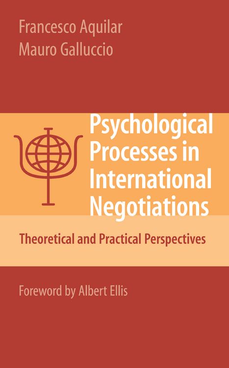 Produktbild: Psychological Processes in International Negotiations