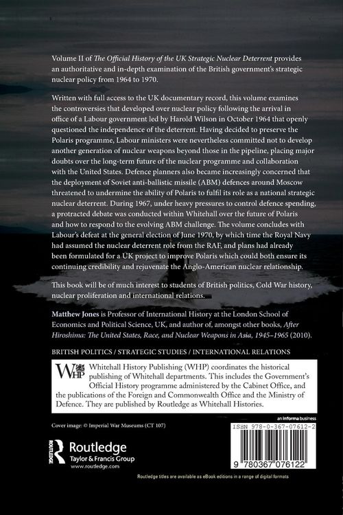 Produktbild: The Official History of the UK Strategic Nuclear Deterrent