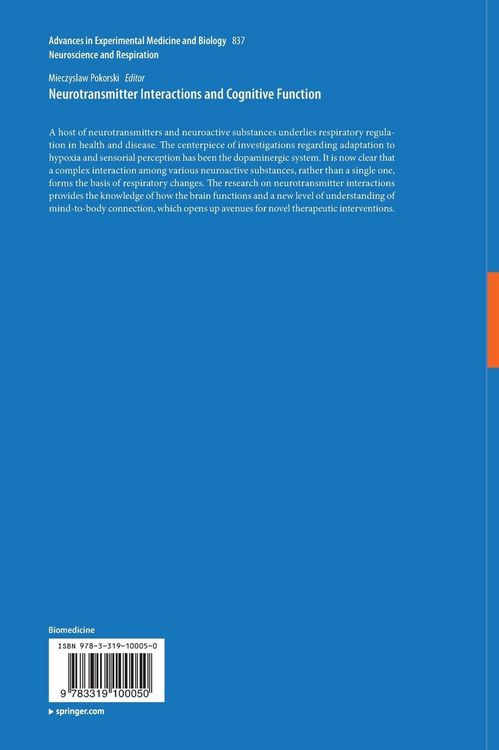 Produktbild: Neurotransmitter Interactions and Cognitive Function