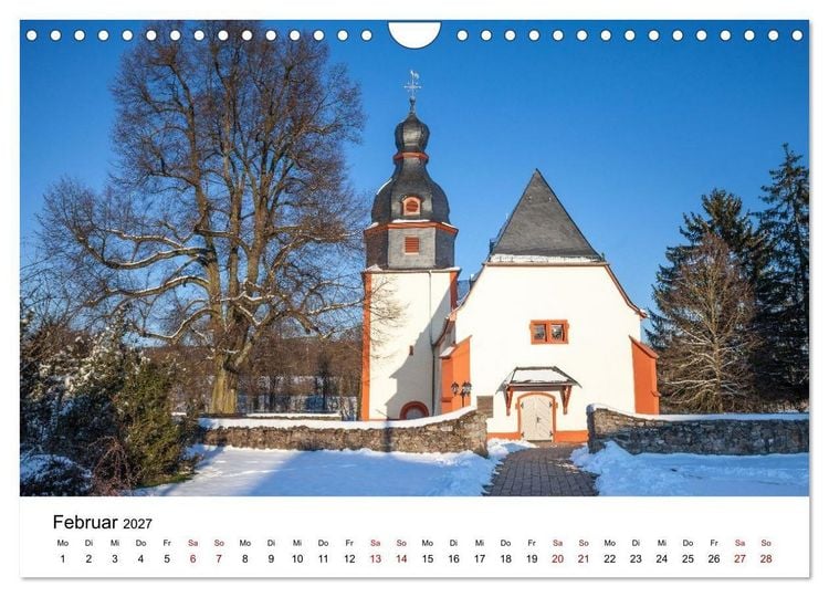 Produktbild: Taunus - Traumhafte W&auml;lder und romantische Orte (Wandkalender 2027 DIN A4 quer), CALVENDO Monatskalender