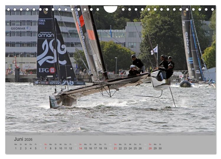 Produktbild: High Speed Katamarane - Schwebend ans Limit (Wandkalender 2026 DIN A4 quer), CALVENDO Monatskalender