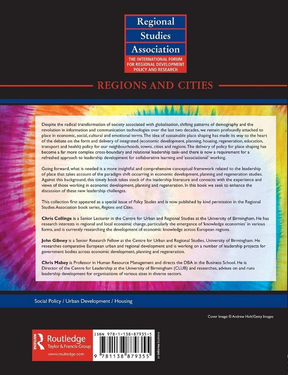 Produktbild: Leadership and Place