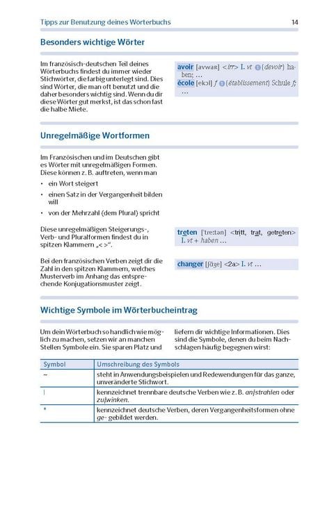 Produktbild: PONS Das gro&szlig;e Schulw&ouml;rterbuch Franz&ouml;sisch