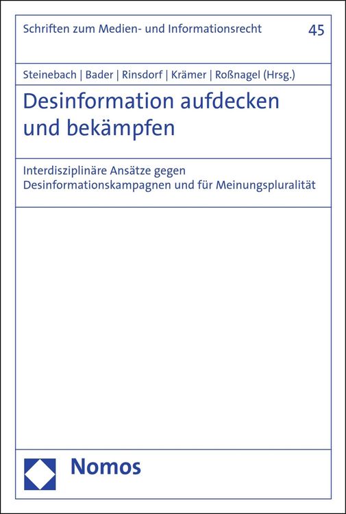 Produktbild: Desinformation aufdecken und bek&auml;mpfen