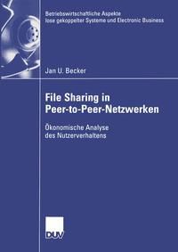 Produktbild: File Sharing in Peer-to-Peer-Netzwerken