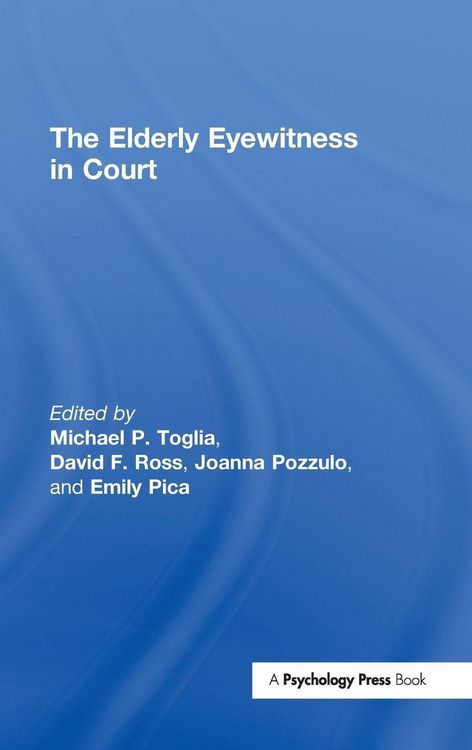 Produktbild: The Elderly Eyewitness in Court