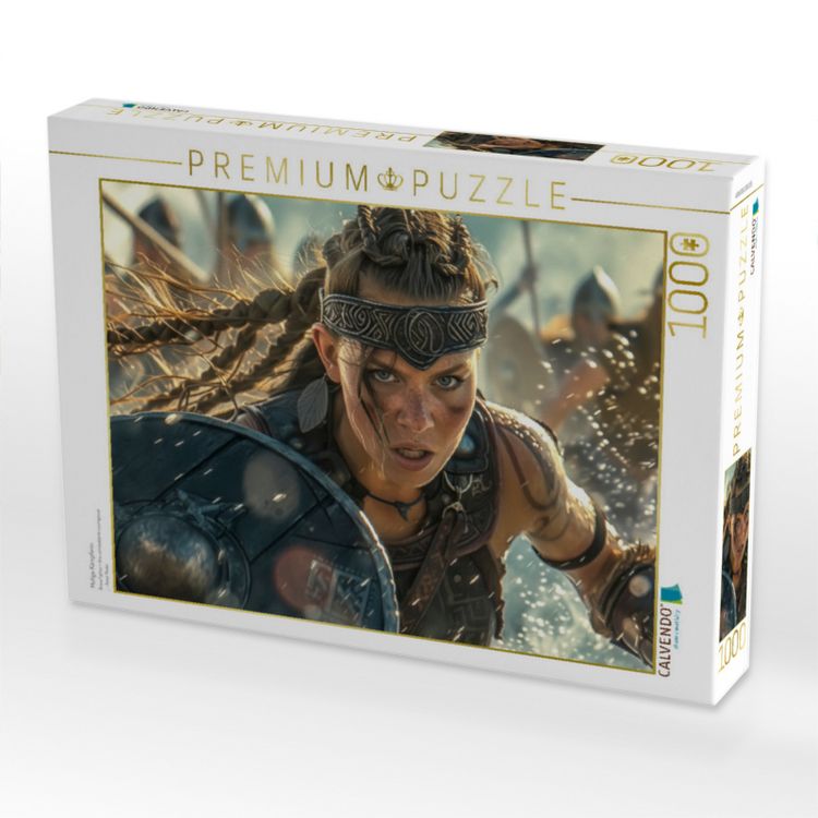 Produktbild: CALVENDO Puzzle Mutige K&auml;mpferin | 1000 Teile Lege-Gr&ouml;&szlig;e 64x48cm Foto-Puzzle f&uuml;r gl&uuml;ckliche Stunden