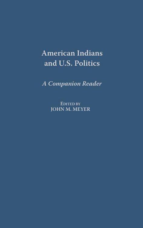 Produktbild: American Indians and U.S. Politics