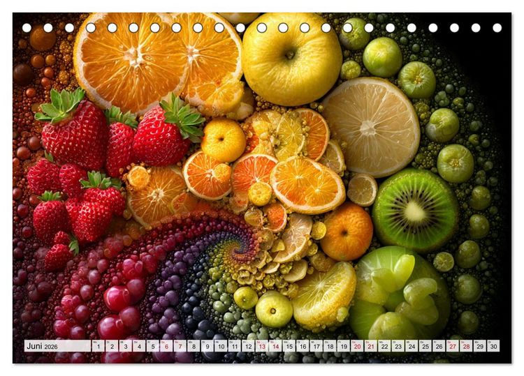 Produktbild: Fibonacci&rsquo;s Garten (Tischkalender 2026 DIN A5 quer), CALVENDO Monatskalender