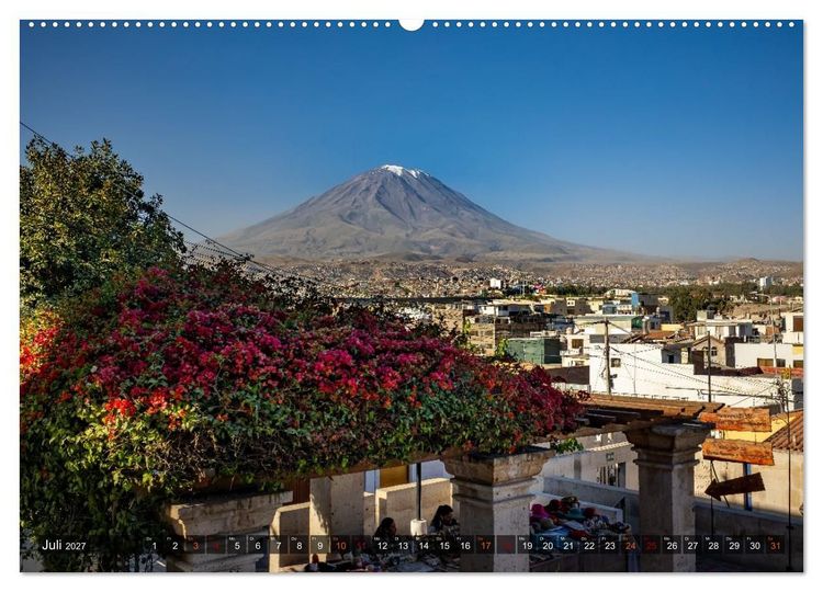 Produktbild: Peru - Traumreise durch das Land der Inka (hochwertiger Premium Wandkalender 2027 DIN A2 quer), Kunstdruck in Hochglanz