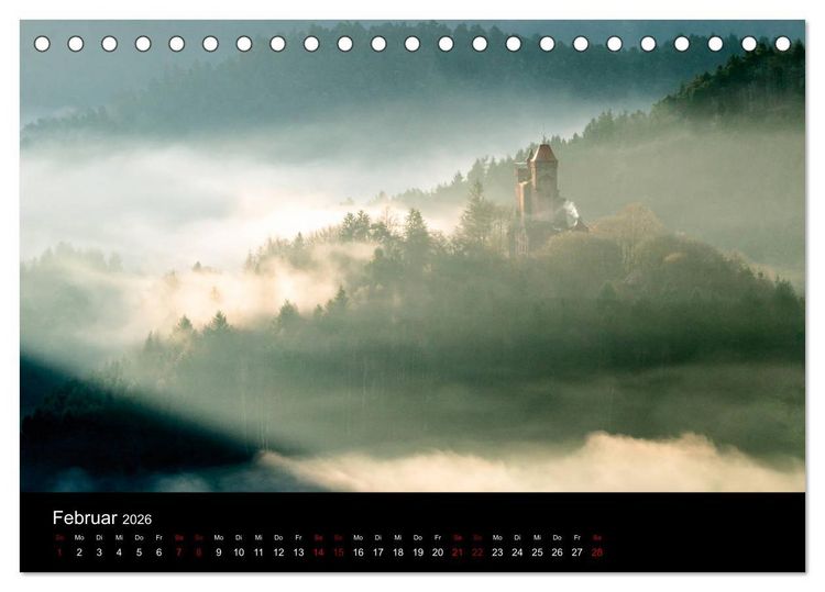 Produktbild: Sagenhafter Pf&auml;lzerwald (Tischkalender 2026 DIN A5 quer), CALVENDO Monatskalender