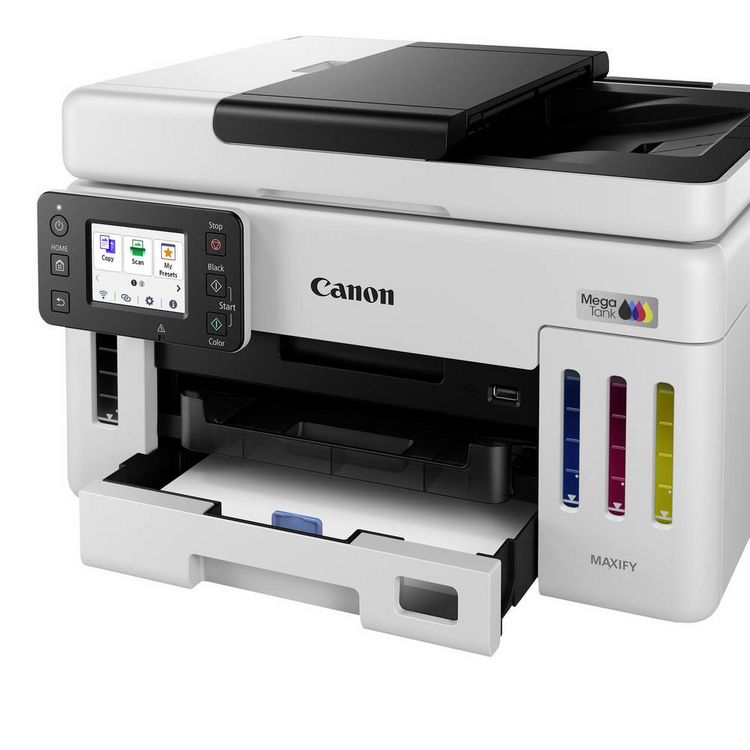 Produktbild: Canon MAXIFY GX6150 Multifunktionsdrucker Tintenstrahl Farbe A4 Drucker, Scanner, Kopierer Duplex, USB, WLAN, LAN