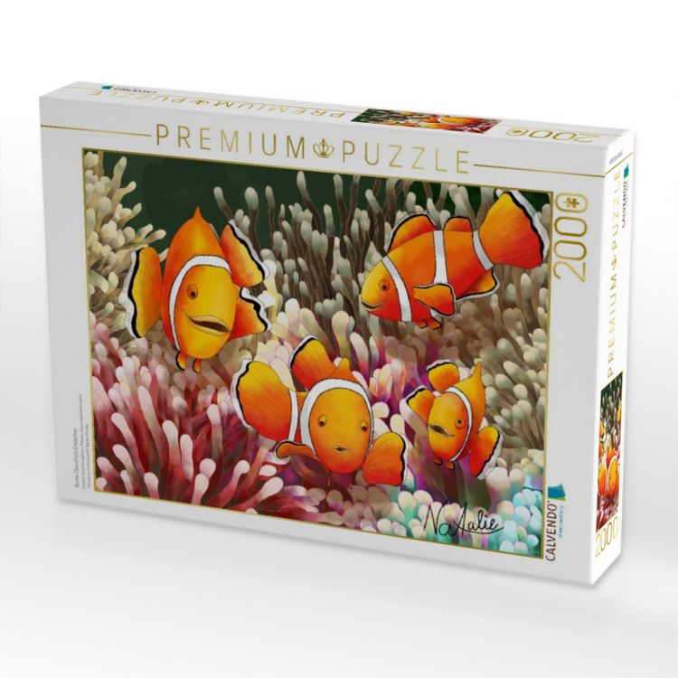 Produktbild: CALVENDO Puzzle Bunte Clownfisch Entdecker | 2000 Teile Lege-Gr&ouml;&szlig;e 90x67cm Foto-Puzzle f&uuml;r gl&uuml;ckliche Stunden