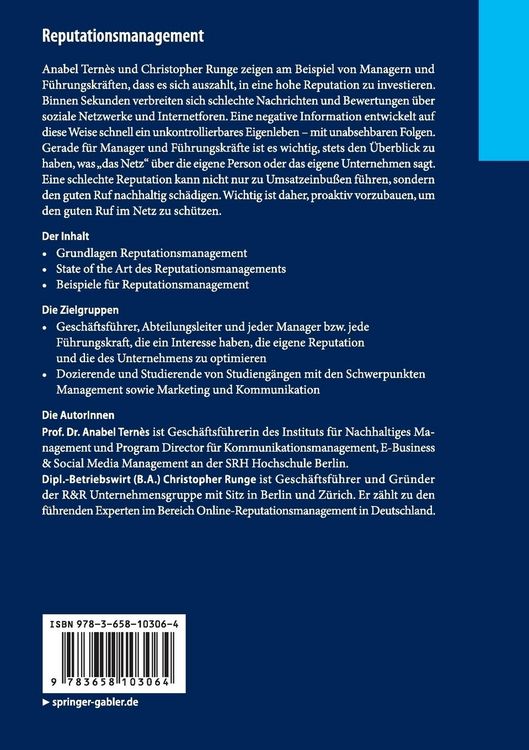 Produktbild: Reputationsmanagement