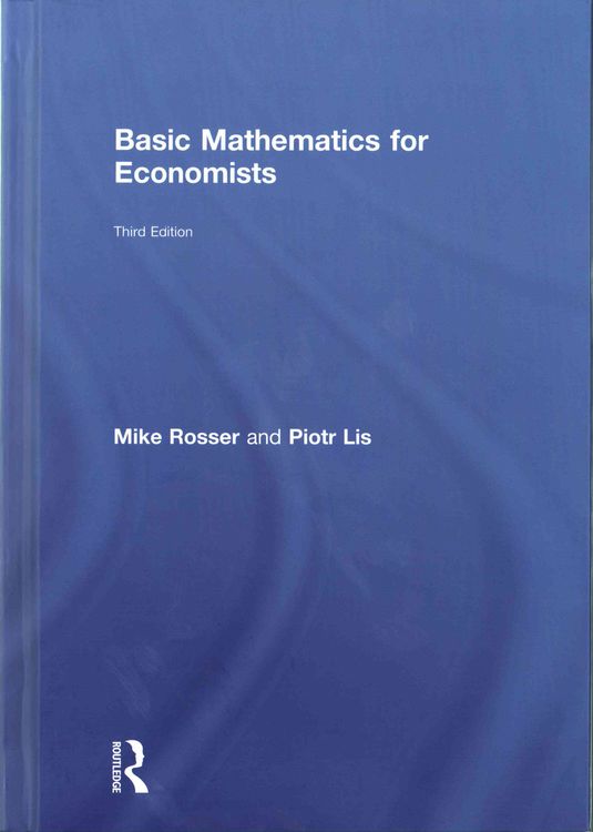 Produktbild: Rosser, M: Basic Mathematics for Economists