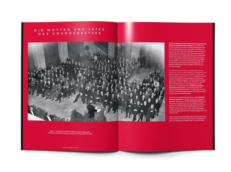 Produktbild: Das Grundgesetz als Magazin
