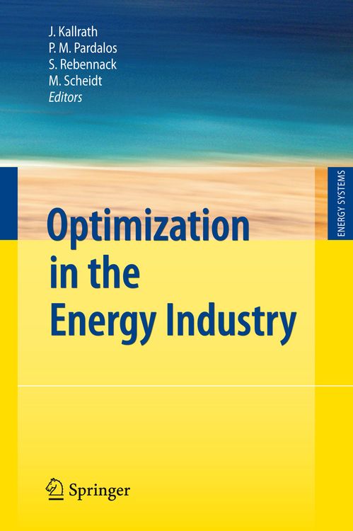 Produktbild: Optimization in the Energy Industry