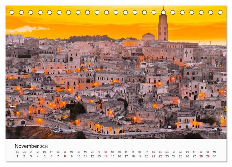 Produktbild: Italien - einzigartige Motive (Tischkalender 2026 DIN A5 quer), CALVENDO Monatskalender