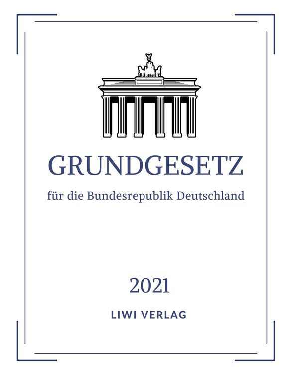 Produktbild: Grundgesetz f&uuml;r die Bundesrepublik Deutschland