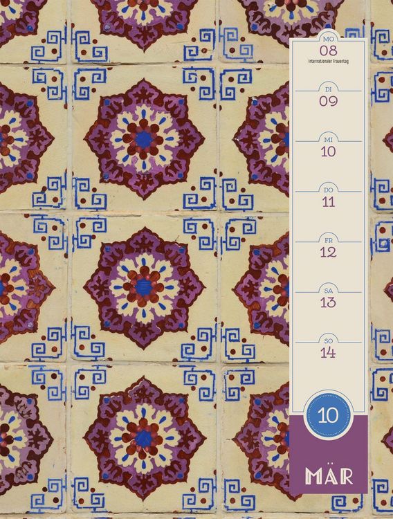 Produktbild: Patterns Wochenplaner Kalender 2027