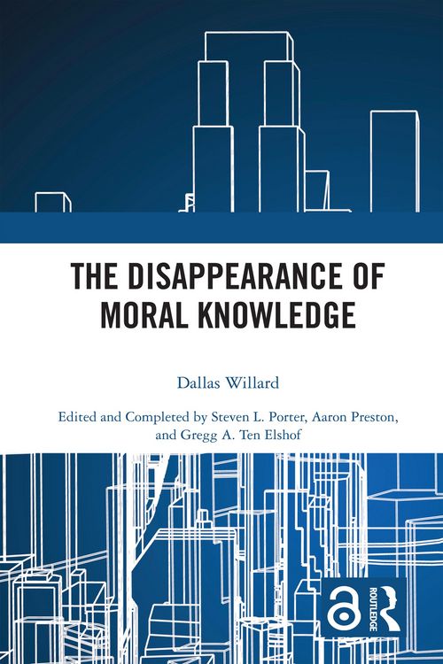 Produktbild: The Disappearance of Moral Knowledge