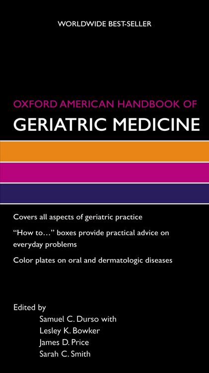 Produktbild: Oxford American Handbook of Geriatric Medicine
