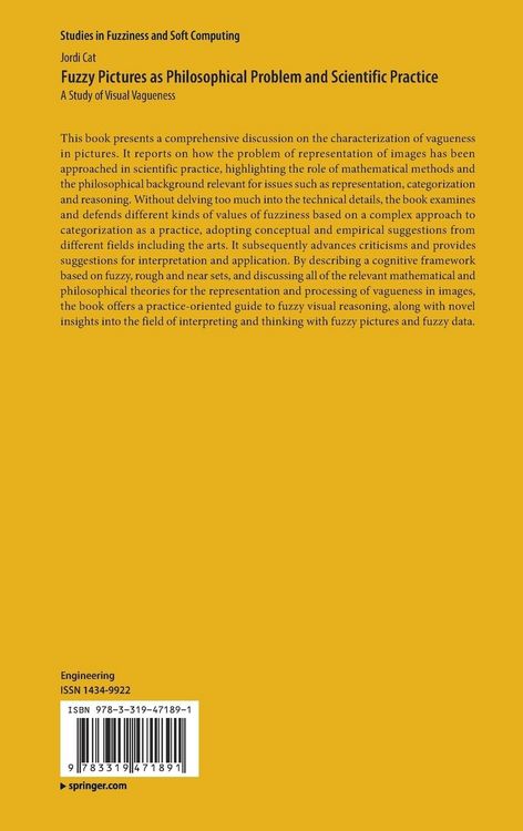 Produktbild: Fuzzy Pictures as Philosophical Problem and Scientific Practice