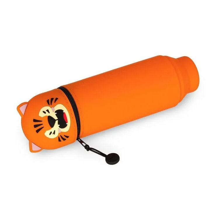 Produktbild: Legami 2-in-1-Federmäppchen aus Silikon - Kawaii - Tiger
