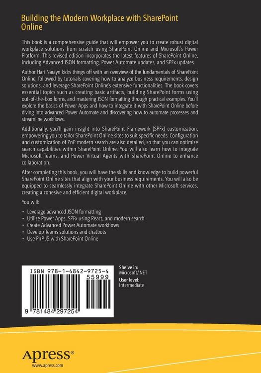 Produktbild: Building the Modern Workplace with SharePoint Online