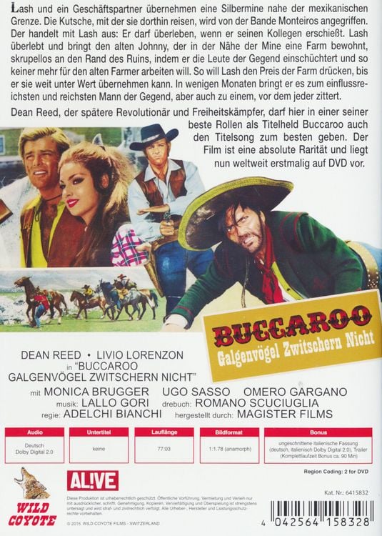 Produktbild: Buccaroo - Galgenv&ouml;gel zwitschern nicht