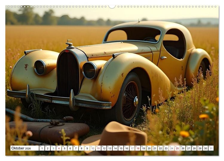 Produktbild: Vergessene Legenden (hochwertiger Premium Wandkalender 2026 DIN A2 quer), Kunstdruck in Hochglanz