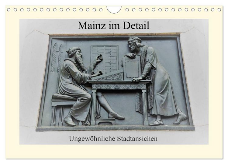 Produktbild: Mainz im Detail - Ungew&ouml;hnliche Stadtansichten (Wandkalender 2026 DIN A4 quer), CALVENDO Monatskalender