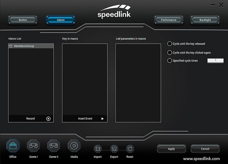 Produktbild: SPEEDLINK DECUS NX RGB Gaming Mouse, white