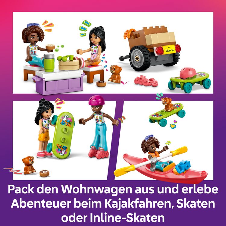 Produktbild: LEGO Friends 42659 Abenteuertrip mit Freunden, Kinder Auto Spielzeug