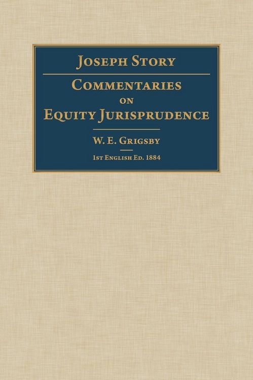Produktbild: Commentaries on Equity Jurisprudence