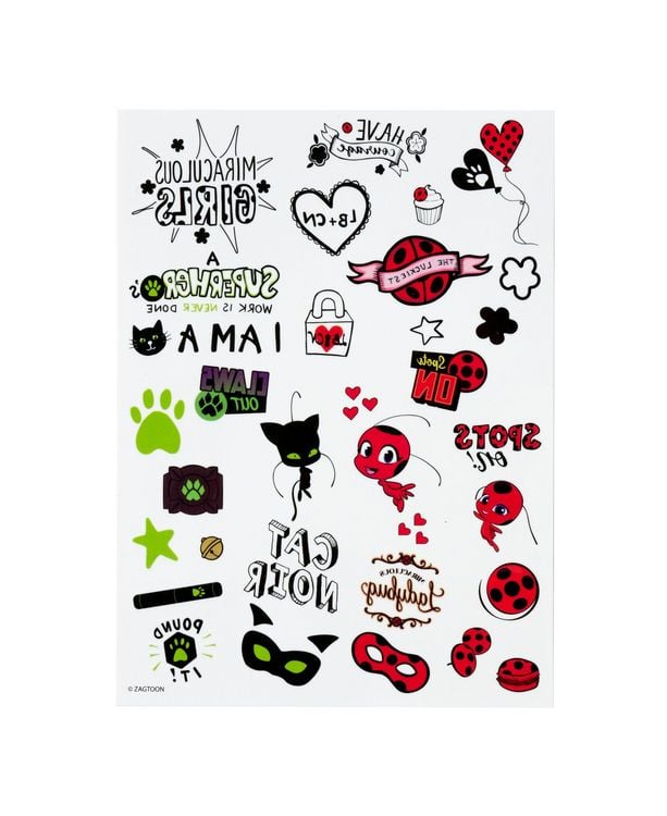 Produktbild: Miraculous Glittery Tattoo