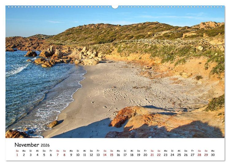 Produktbild: Sardinien - Ein St&uuml;ck Karibik im Mittelmeer (Wandkalender 2026 DIN A2 quer), CALVENDO Monatskalender