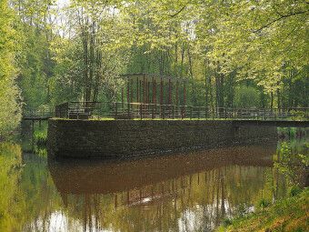 Produktbild: CALVENDO Puzzle Dalkeinsel Ein Motiv aus dem Kalender Impressionen G&uuml;tersloh entlang der Dalke von Beate Gube | 1000 Teile Lege-Gr&ouml;&szlig;e 64x48cm Foto-Puz